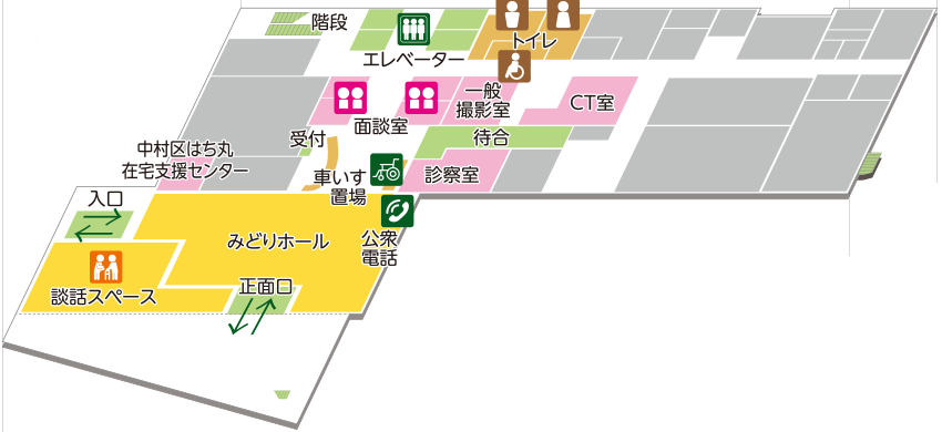 1Fの見取り図