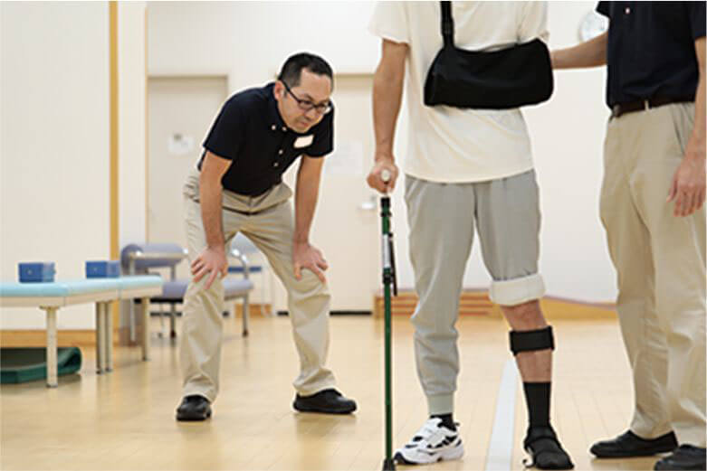 個別訓練の様子