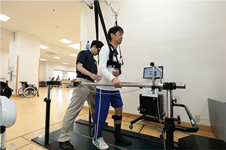 個別訓練の様子