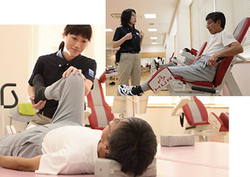 個別訓練の様子