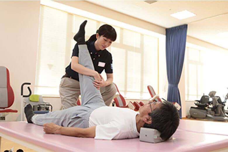 理学療法の様子