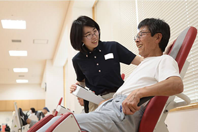 マシントレーニングの様子