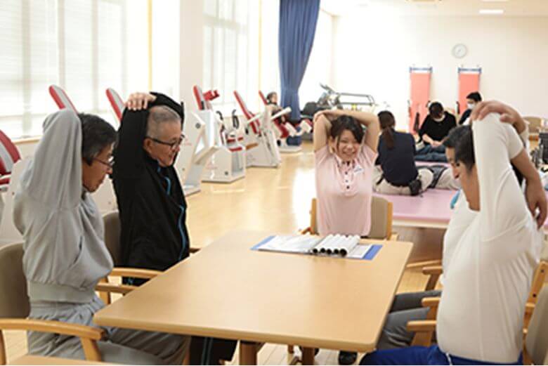 集団リハビリの様子