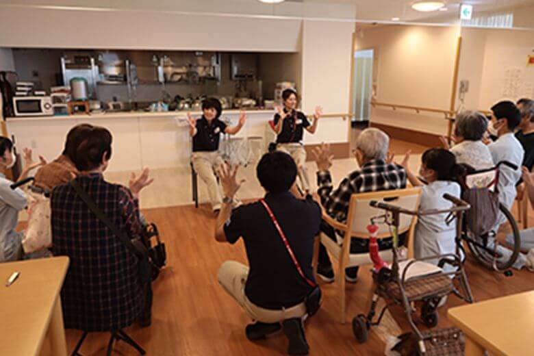 鵜飼リハ活動の様子