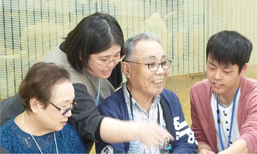 障害がある方が交流を通じてお互いの“思い”を共有する様子