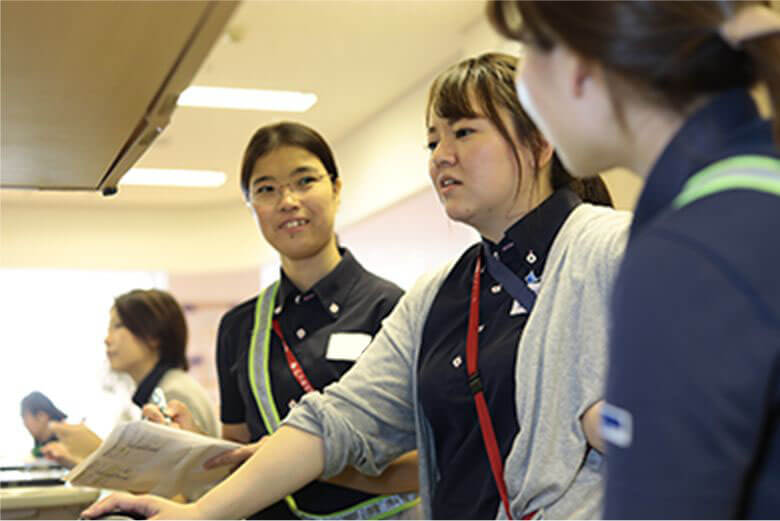 チームリハビリの様子