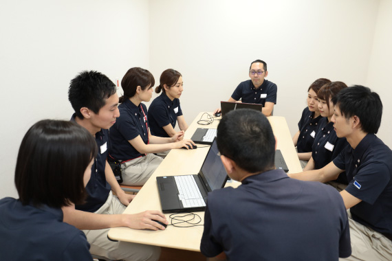 チームカンファレンスの様子